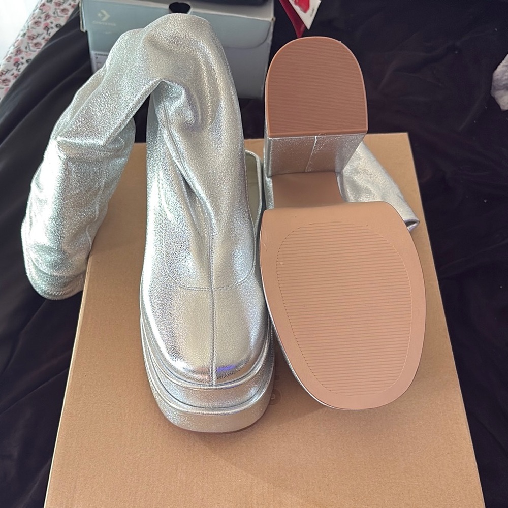 Silver Women's Shoes Steve Madden